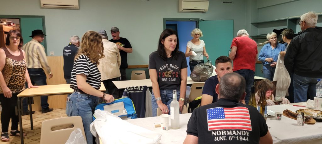 Mais, le soir il faut ranger...